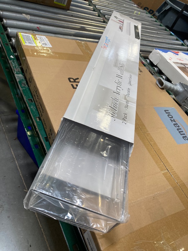 Photo 1 of 36''Inch Acrylic wall shelf 