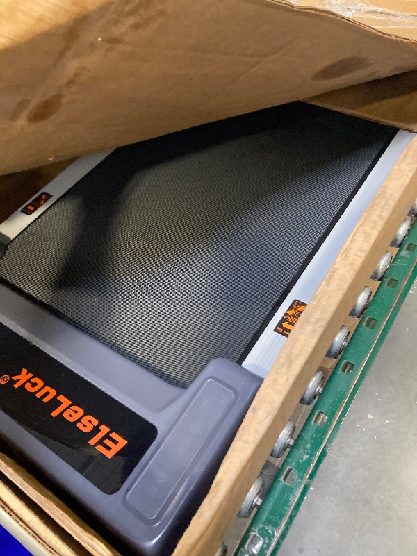 Photo 1 of Walking Pad Treadmill, Under Desk Treadmill for Home and Office with Remote Control, Portable 2.5 HP Walking Jogging Running Machine in LED Display