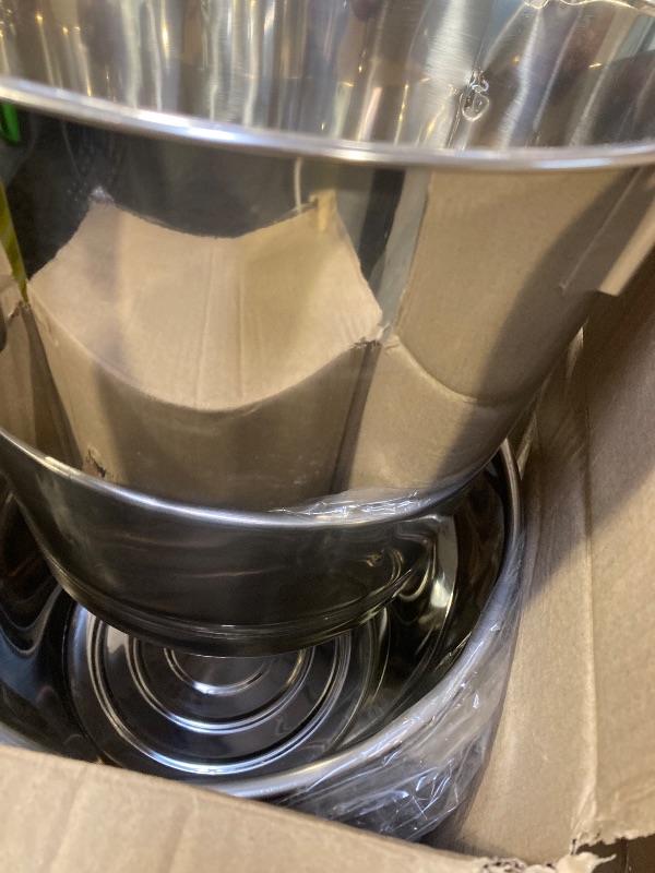 Photo 1 of Siuper Silver 6L/6.34 Quart Ice Bucket 2Pack with Beer Opener for Party, Mimosa Bar Supplies. Stainless-Steel Beverage Tubs for Champagne Wine Cocktails, Metal Drink Cooler Holder Double Handles