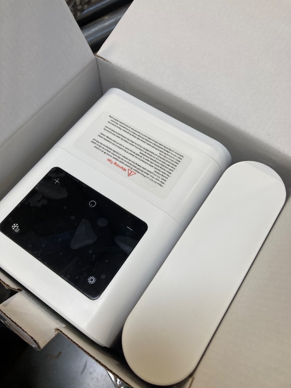 Photo 1 of Portable Air Conditioner Cooling Fan with 1-99 Speeds & 2 Modes, 1000ml WaterTank, Timer Function, 4 in 1 USB C Touchscreen Evaporative Air Cooler with Quiet 7 Color Night Light