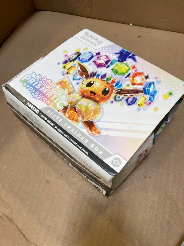 Photo 1 of *OPEN PACK AND MISSING CARDS***Pokemon TCG: Scarlet & Violet—Prismatic Evolutions Elite Trainer Box