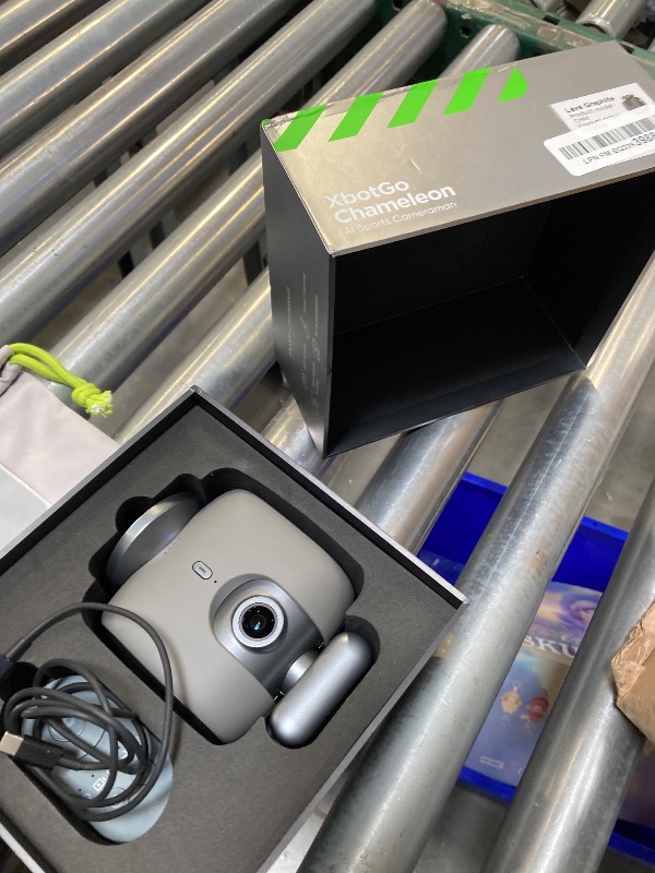 Photo 1 of XbotGo Chameleon AI Auto Sports Action Camera - 4K 60FPS Soccer Camera and Basketball Tracking Camera for Team Sports, Live Streaming, No Subscription, Works with iOS & Android (Lava Graphite)