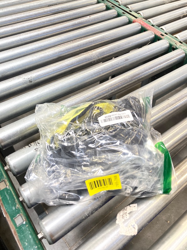 Photo 1 of YATOINTO Rope Hoist Pulley System with Metal Bearing, 4400LB Pulley Block and Tackle, 8:1 Lifting Power 65ft, Heavy Duty Pulley Block for Hunting Lifting Garage Warehouses Building (with 2PCs Straps)