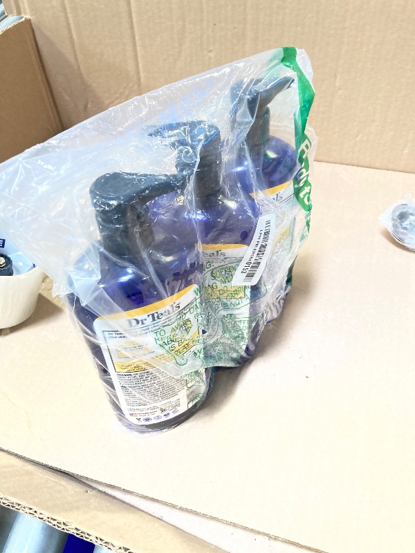 Photo 1 of Dr Teal's Body Wash with Pure Epsom Salt, with Prebiotic Lemon Balm & Sage, 24 fl oz 