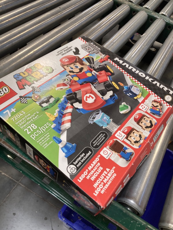 Photo 1 of LEGO Super Mario: Mario Kart – Interactive Mario & Standard Kart Building Toy - Pretend Play Racing Playset for Boys & Girls, Ages 7+ - Kids Birthday Gift Idea - 72043