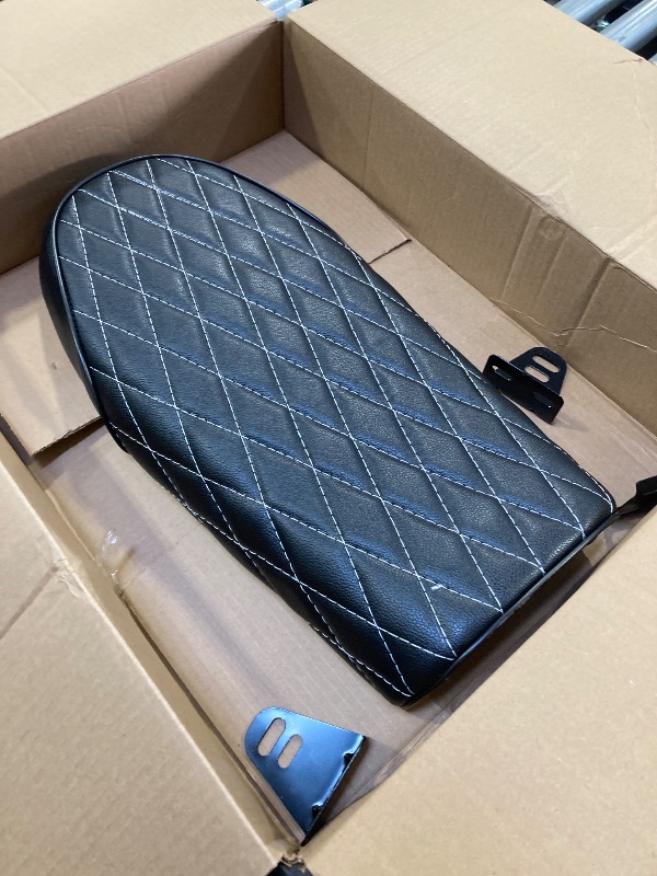 Photo 1 of Seat Cushion Motorcycle Removable Cushion Cafe Flat Long Cushion For Suzuki GN125 GN250 GN400 GR650 GS GT TU250 GN400
