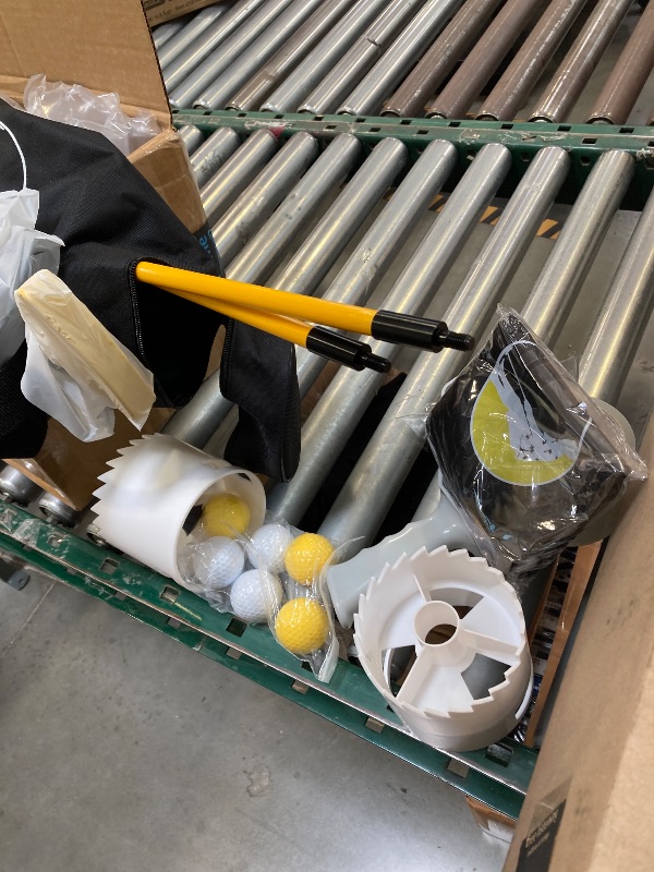Photo 1 of Low Tide Golf Set - America's Best Outdoor Beach Putting Game - Mini Golf on The Beach - Durable, Convenient, and Weatherproof - 2 Putters, 2 LTG Regulation Cups, Flags, Travel Bag, 6 Golf Balls
