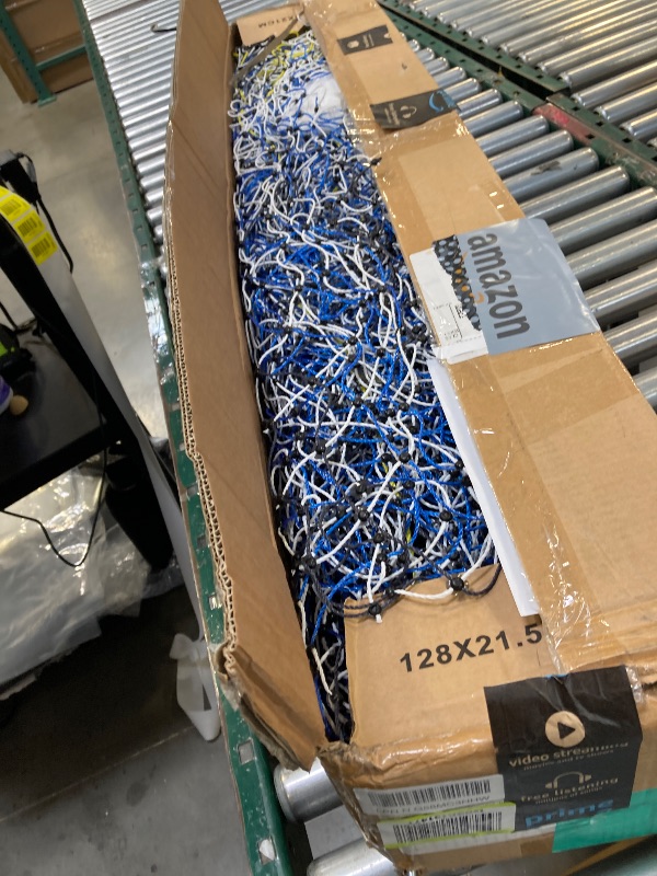 Photo 1 of Electric Poultry Netting, 42" H x 164'L Electric Anti-Predator Poultry Fence, PE Net Fencing Kit with 14 Posts Double Spiked, Movable Livestock Nets for Chickens, Ducks, Geese, Sheep and Other Poultry