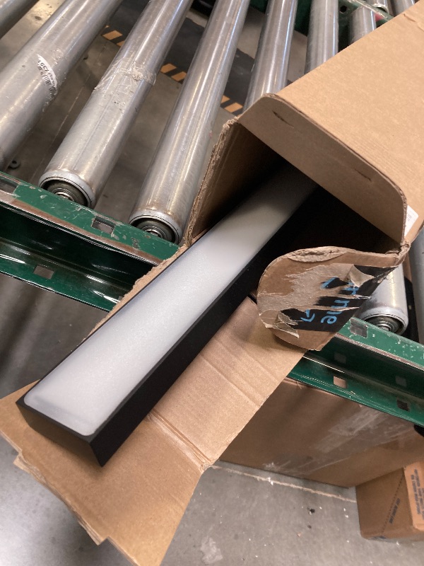 Photo 1 of 40inch Modern LED Black Vanity Light 36W Frosted Aluminum for Bathroom Vanity Lighting Fixtures Cool White 6000K 