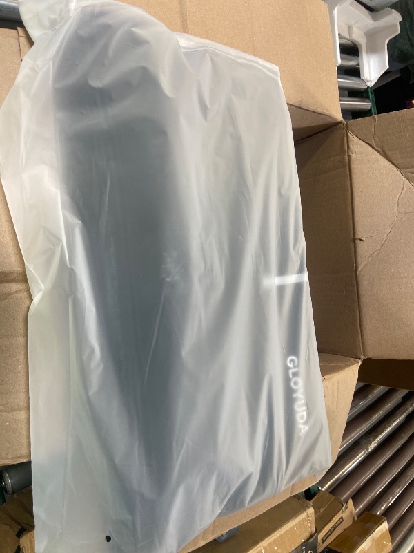 Photo 1 of Expandable Foldable Luggage, ''Collapsible Luggage With 2 Handle Wrap and 2Fixing Straps1Shoulder Strap (Jet Black)
