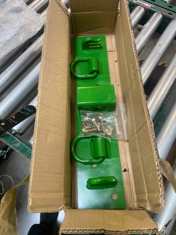 Photo 1 of HECASA Tractor Grab Hooks 4.96" W × 21.93" L Compact Tractor Bolt on Grab Hooks Compatible with John Deere John Deere 4100 4010 4110 4115 2320 2520 2720 2025r 2032r 2038r 2" Receiver
