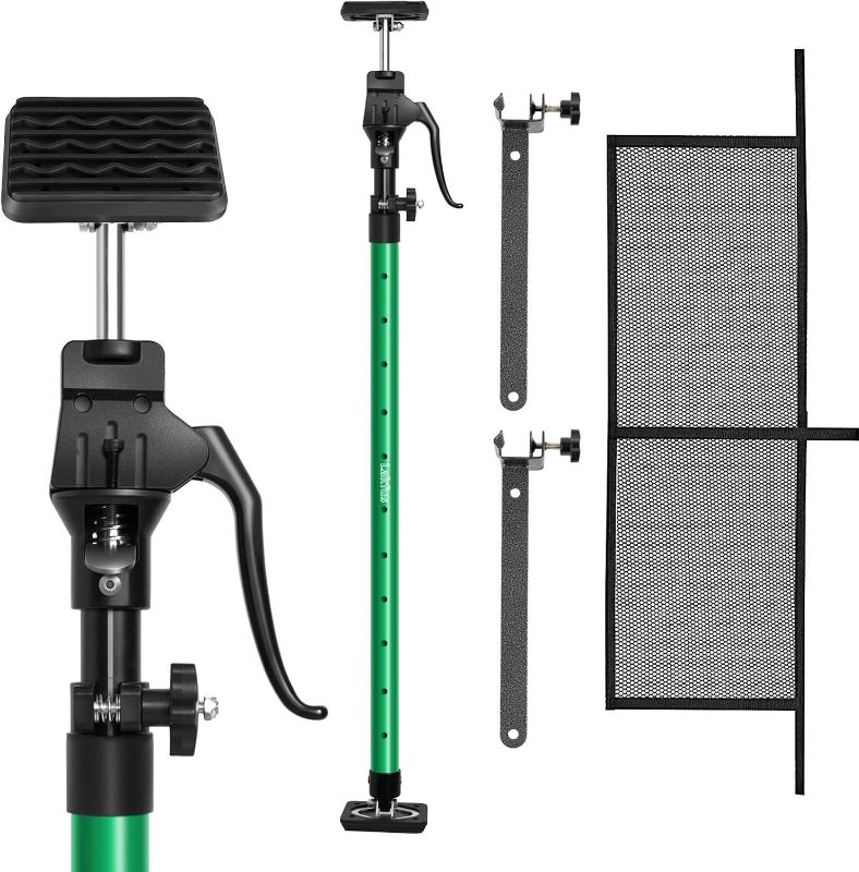 Photo 1 of Truck Bed Organizer, Adjustable Cargo Bar 40-70" Non-Slip Truck Bed Divider with Net, Heavy Duty Load Bar 220LB for Pickup Truck,Ford F150/Silverado/RAM 1500 SUV Van,1-Pack & 2 Divider Bars
