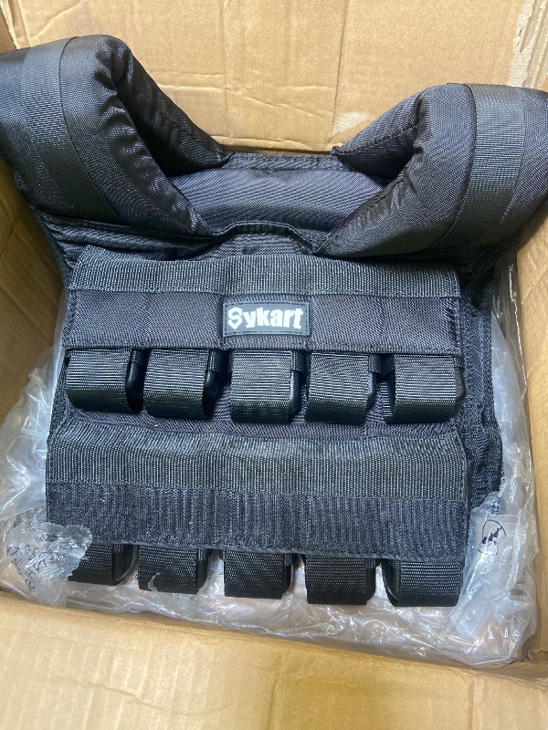 Photo 1 of  Weighted Vest Men 18lbs | 28lbs | 35lbs | 45lbs | 65lbs | 80lbs | 100lbs - Weighted Workout Vest With Removable Iron Weights, Heavy Duty Weighted Exercise Vest For Functional Training & Calisthenics - Weight Vest for Men
