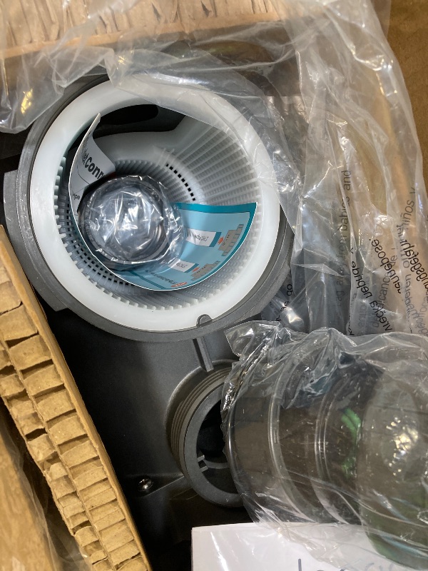 Photo 1 of In/Above Ground Pool Pump, Self Primming High Flow (Dual Speed, 2HP, 5200 GPH, 115V)
