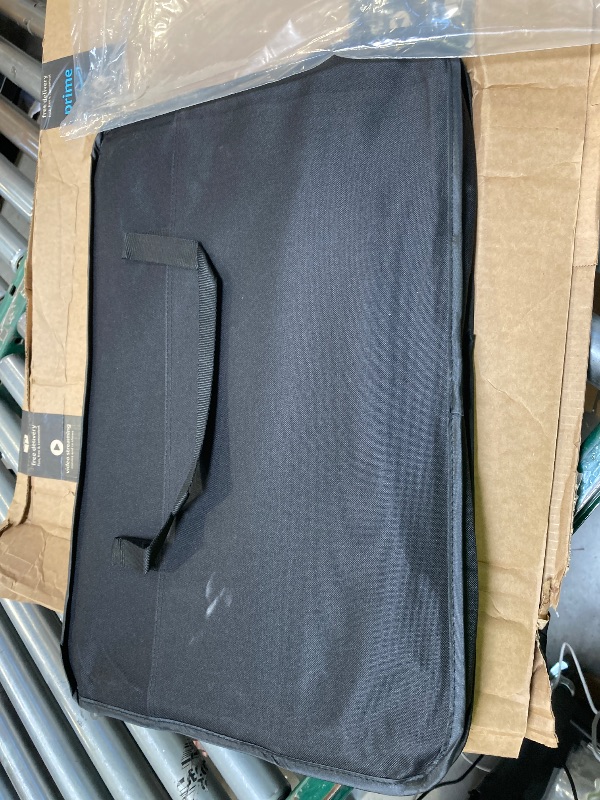 Photo 1 of portable small black pet play pen. travel case. for small dog. travel for pets