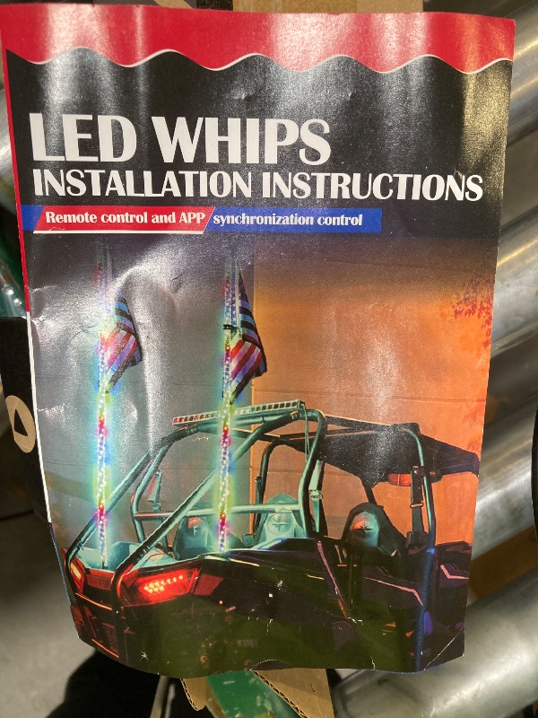 Photo 1 of led whips for atv vehicles. led lights 