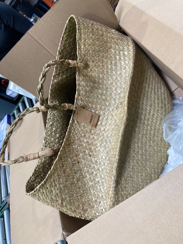 Photo 1 of large oversized sea grass basket for home and office use