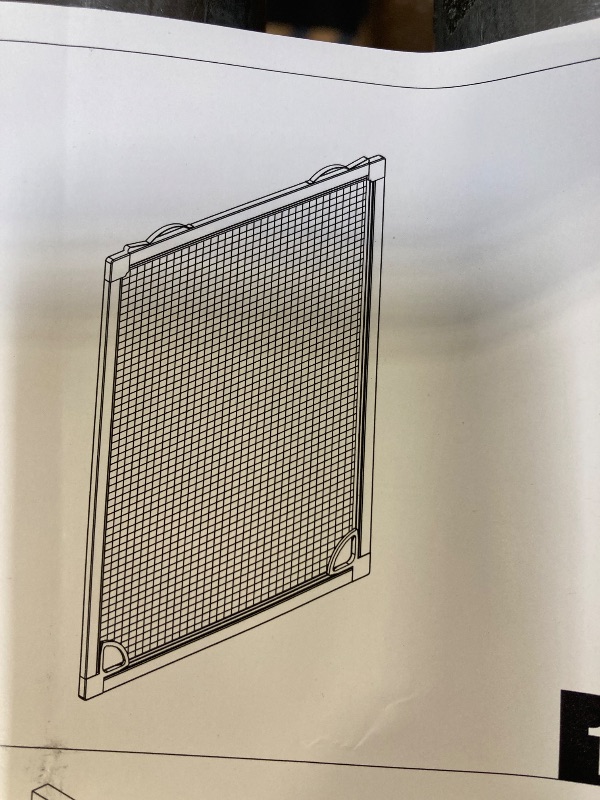 Photo 1 of mesh window replacement kit. 
