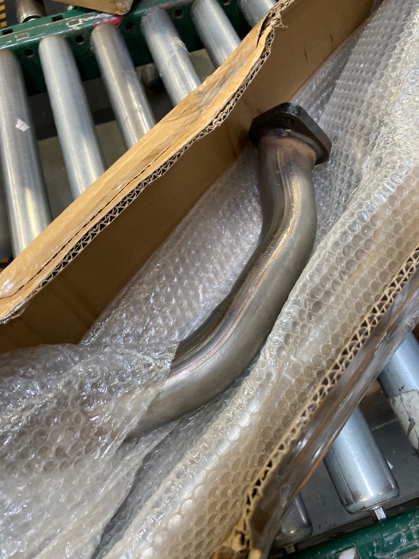 Photo 1 of Exhaust front flex pipe stainless steel compatible with 2013-2019 ford explorer police interceptor utility with turbo 3.5l ecoboost v6