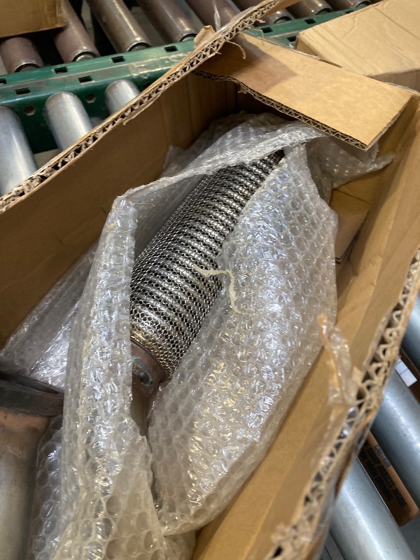 Photo 1 of Exhaust front flex pipe stainless steel compatible with 2013-2019 ford explorer police interceptor utility with turbo 3.5l ecoboost v6