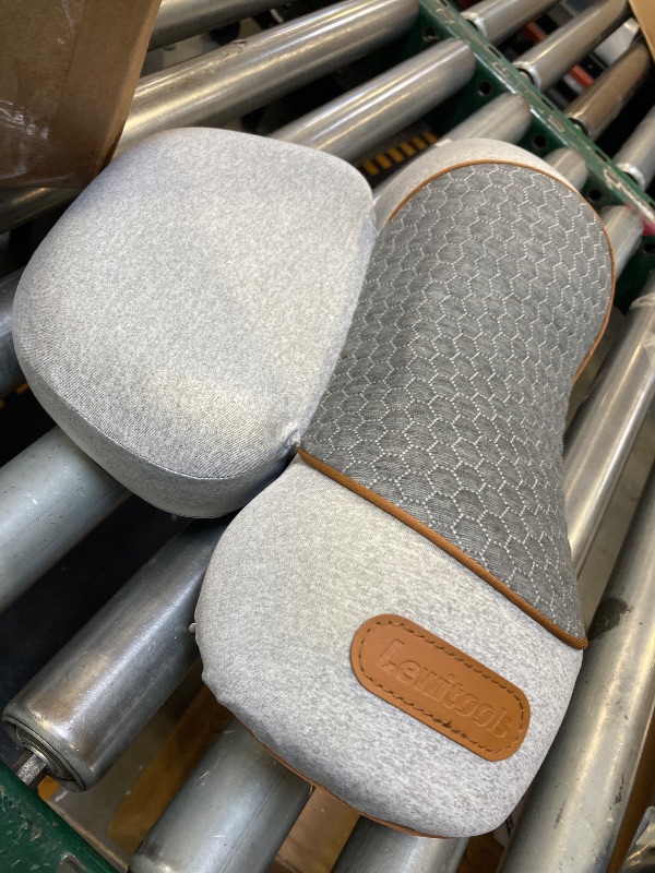 Photo 1 of 3-in-1 Neck Massager Pillow by Artuvate - 2025 Best 26-Degree Pillow Traction Massager with Heat, Neck Pain Relief & Sleep Aid (Light Gray) 