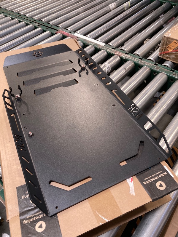 Photo 1 of Cnaloo12 Lower Engine Chassis Protection Skid Plate Cover Guard Black Aluminum For Harley FAT BOY 2018-2024 1 Pc 