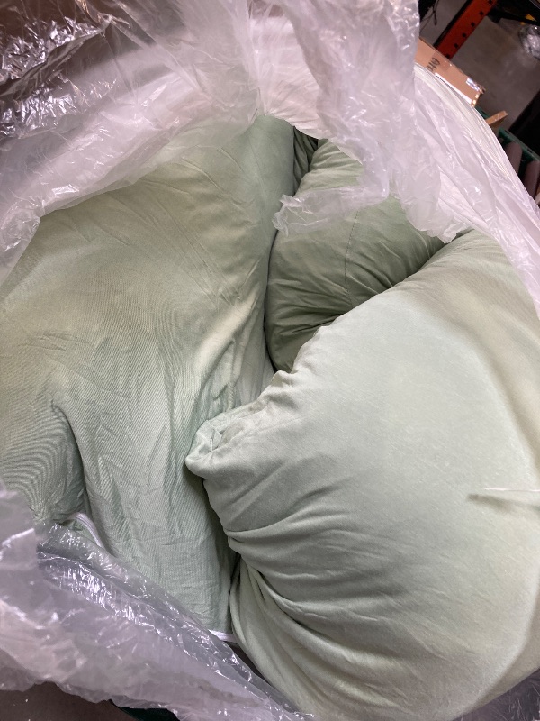 Photo 1 of Large pregnancy pillow green color 