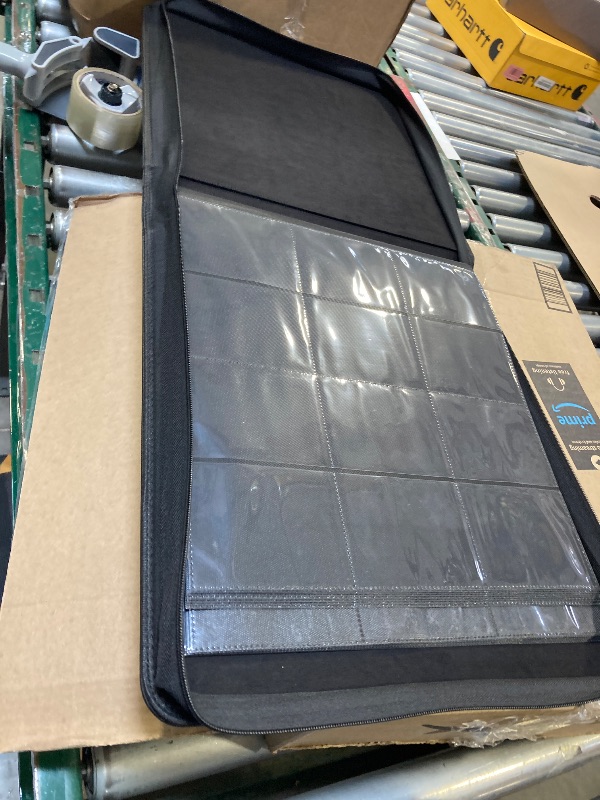 Photo 1 of FunGuys Toploader Binder, Trading Card Binder Storage, 252 9 Pocket Top Loader Binder, Collection Album for Yugioh, MTG, TCG, Card Folders for Trading Cards 