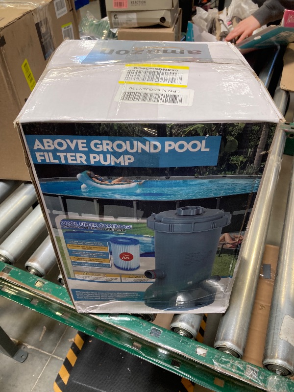 Photo 1 of Above ground pool filter pump 