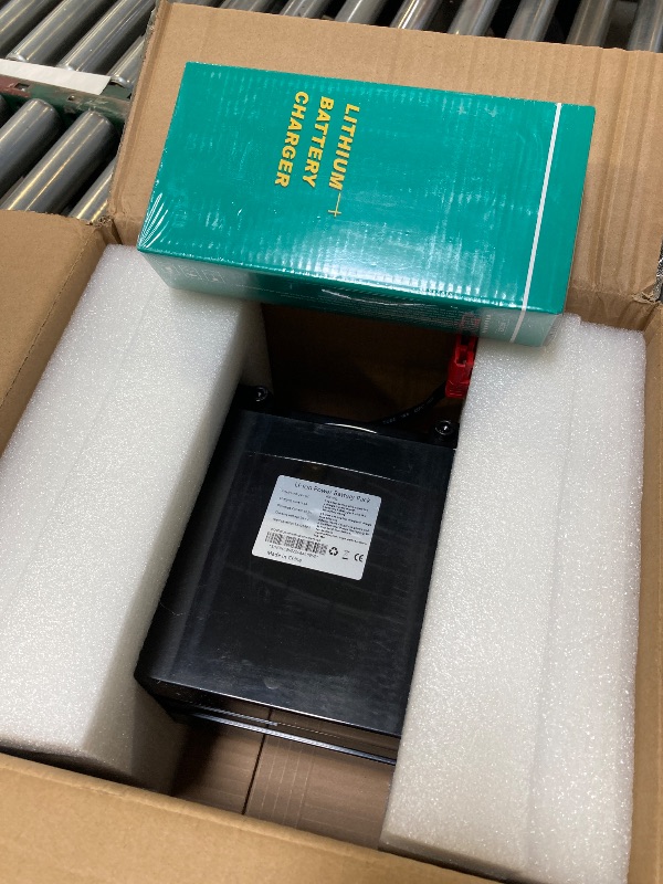 Photo 1 of 24V 12Ah Lithium Battery for Electric Wheelchair, 24V Mobility Scooter Battery, 3A Fast Charger, 2 USB Ports, 30A BMS 