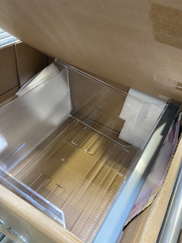 Photo 1 of UPGRADED W11162443 Refrigerator Crisper Drawer Compatible with Whirlpool Crisper Drawer W11046494 Whirlpool Fridge Drawer W10899435 Maytag Refrigerator Drawer WRS325SDHZ WRS315SDHZ WRS315SDHM Drawer 