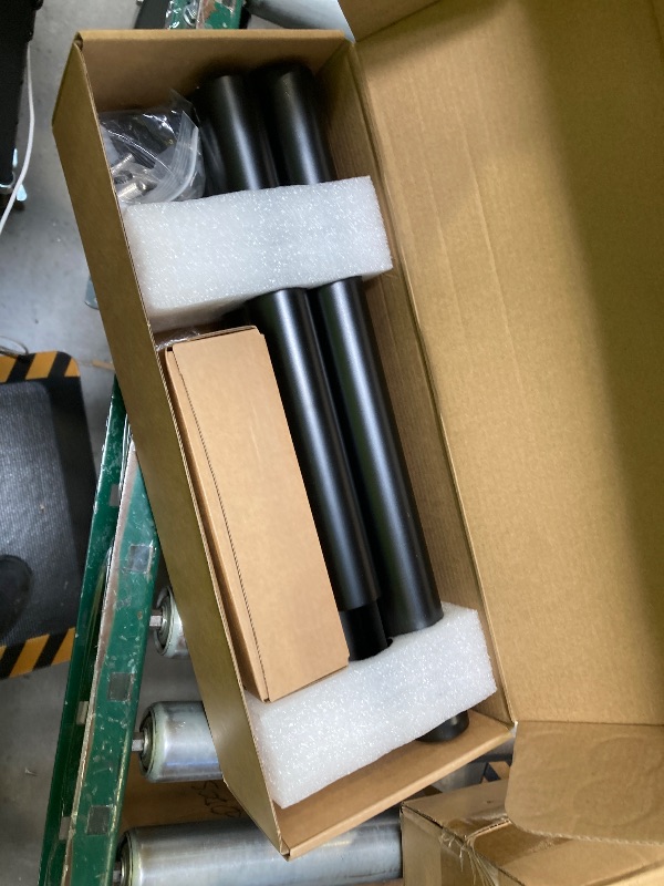 Photo 1 of SDNBHT Stair Railing Indoor Metal Hand Rails for Indoor Stairs 1.5" Pipe Aluminum Wall Mounted Indoor/Outdoor Handrail for Steps Black Industrial Handrail for Stairs 5ft1050787074
