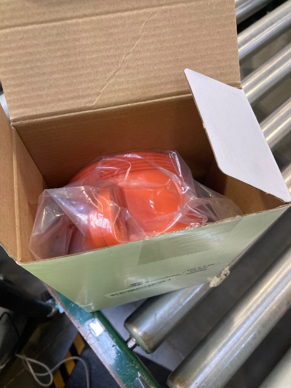 Photo 1 of Sacubee 4" Orange Sewer Cap for RV Sites/Campgrounds Odorless Male Sewer Cap Easily Threads into Standard Threaded PVC Collar Exterior Accessories for Trailers, Campers, and Motorhomes