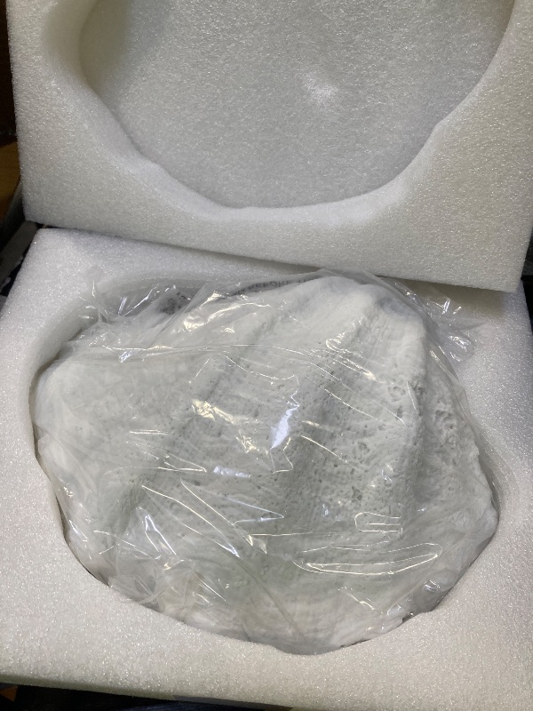 Photo 1 of ALIWINER Medium White Scalloped Clam Shell Bowl Sea Shell Decor for Nautical Beach House,Coastal Decor Gift of Housewarming and Wedding Party