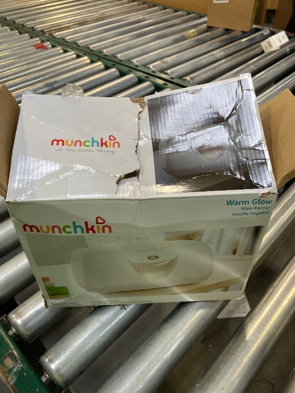 Photo 1 of Munchkin Warm Glow Baby Wipe Warmer, White