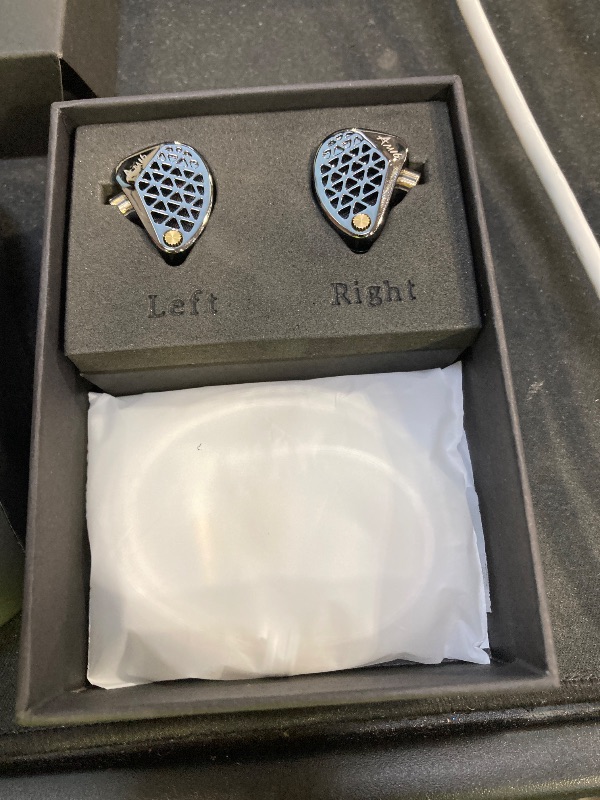 Photo 1 of KZ AM16 in Ear Monitor Headphones 16BA Drivers HiFi IEM Earphones High Clarity Gaming Earbuds Clarity in All Frequency Stereo Sound Comfortable Headphones for Musicians (Deep Base, Nomic)