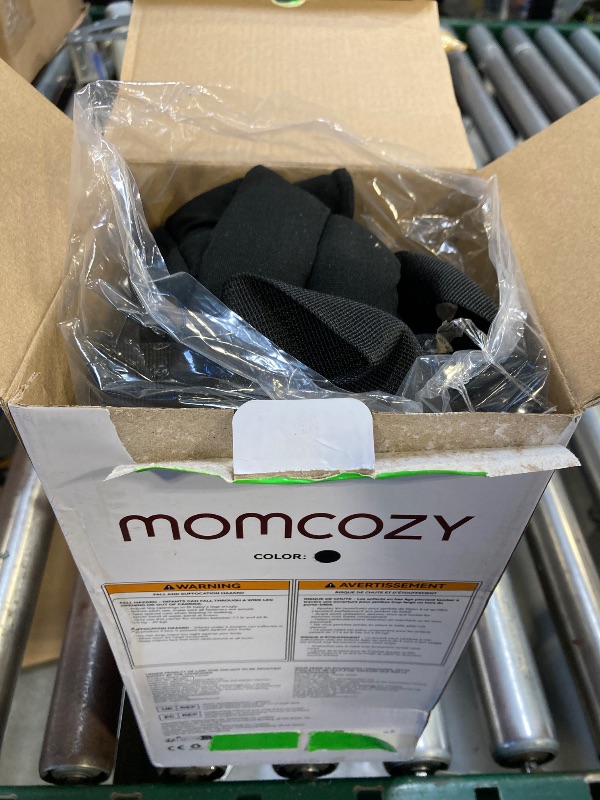 Photo 1 of Momcozy Baby Carrier - Ergonomic, Cozy and Lightweight Carrier for 3-24 Months, Effortless to Put On, Ideal for Hands-Free Parenting, Enhanced Lumbar Support, Purehug for Infant to Toddler, Black