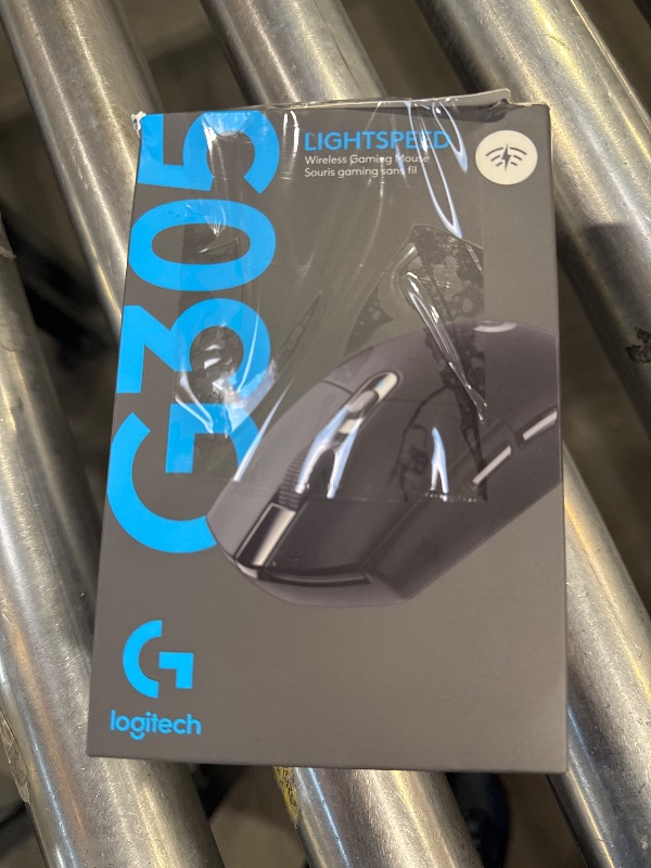 Photo 1 of Logitech G305 LIGHTSPEED Wireless Gaming Mouse, Hero 12K Sensor, 12,000 DPI, Lightweight, 6 Programmable Buttons, 250h Battery Life, On-Board Memory, PC/Mac - Black