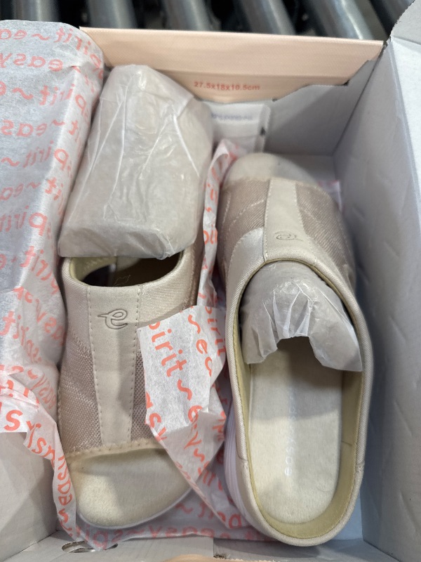 Photo 1 of Easy Spirit womens Tine2 Slide Sandal, Taupe, 6 M US