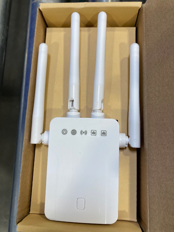 Photo 1 of WiFi Extender Signal Booster for Home: Internet Repeater Long Range Covers Up to 45+ Devices and 8470 Sq.ft for Apartment Basement Office House