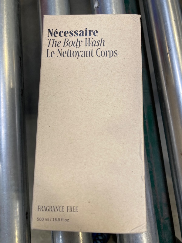 Photo 1 of Nécessaire The Body Wash Fragrance-Free. Natural Body Wash for Women + Men. Barrier Cleanse. Multi-Ceramide Gel Cleanser, 16.9 Fl Oz.