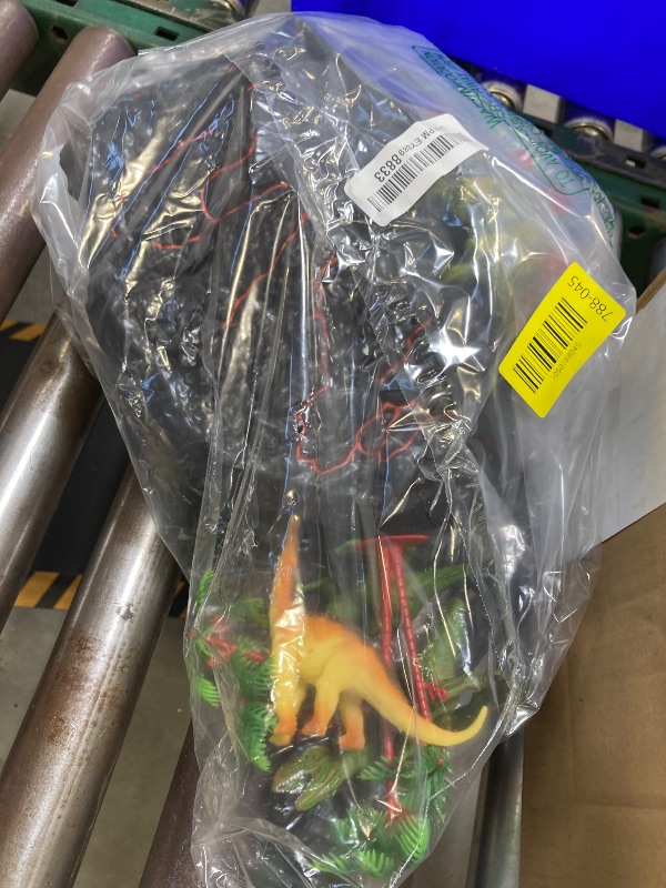 Photo 1 of TOYSXYIN Large Volcano Set with 9 Realistic Dinosaur Action Figures for Kids 2 3 4 5 6 8 10 Years, Simulated Volcanic Eruptions w/Sounds, Volcano Can Store Dinos, Gift for Toddlers Boys & Girls