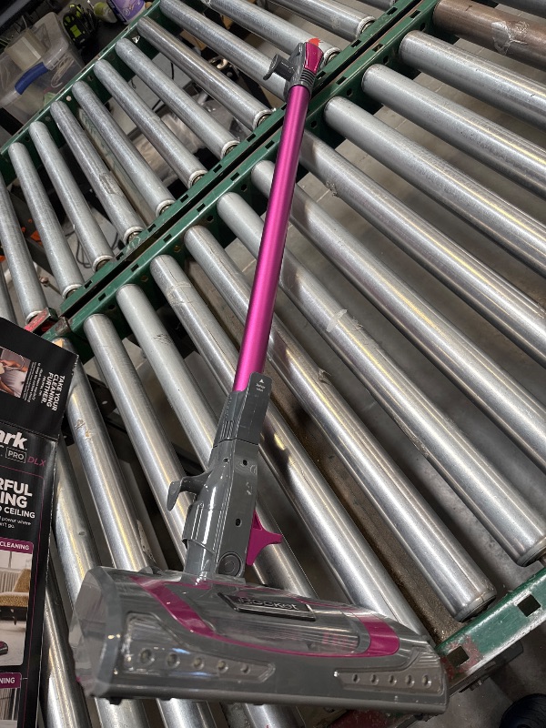Photo 1 of Shark HV371 Rocket Pro DLX Corded Stick, Removable Hand Vacuum, Advanced Swivel Steering, XL Cup, Crevice Tool, Upholstery Tool & Anti-Allergen Dust Brush, Fuchsia, Capacity