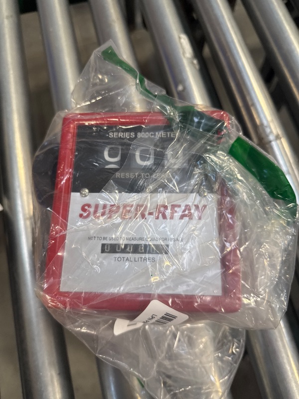 Photo 1 of 1" Mechanical Fuel Meter 19-75 LPM, 3-Digital Aluminum Diesel Gasoline Flow Liter Meter for Fuel Transfer Pumps