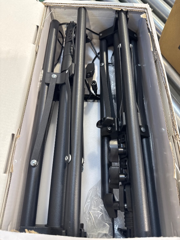 Photo 1 of 2-Pack Photography Lighting Kit, NiceVeedi 22W LED Video Light Kit, 2900-7000K Studio Light with Tripod Stand, 73" Stream Light for Video Recording