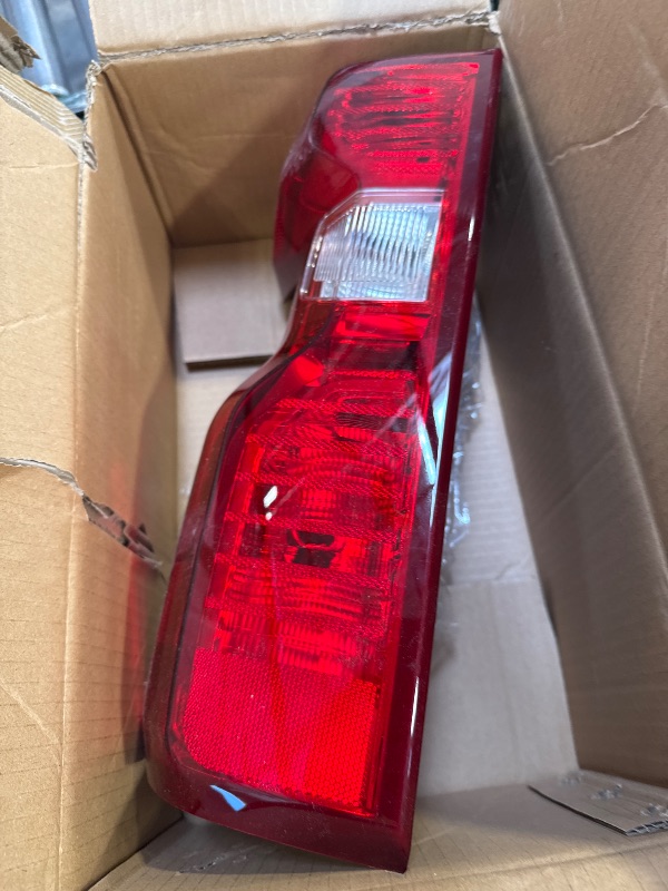 Photo 1 of Driver Side Tail Light Without Circuit Fit 2019 2020 2021 2022 2023 2024 Chevy Silverado 1500 2500HD 3500HD, Left Rear Brake Lamp, w/o Bulbs Harness
