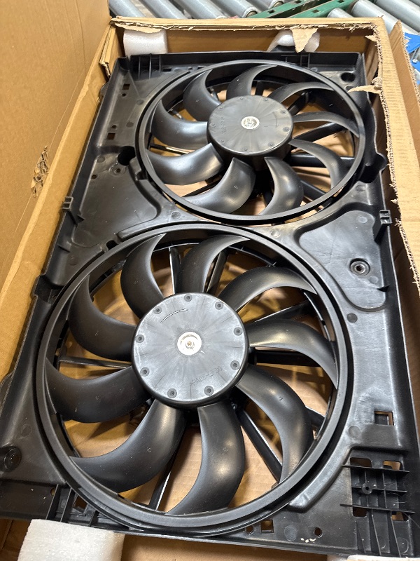 Photo 1 of Partsflow Radiator Cooling Fan for 2010-2017 Buick Lacrosse for 2010 Buick Allure for 2011-2017 Buick Rega for 2013-2014 Chevrolet Malibu for 2013-2018 Cadillac Xts for 2014-2017 Chevrolet Impala
