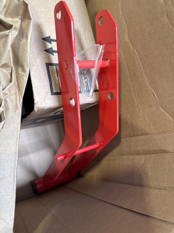 Photo 1 of Dirt Bike Stand Motorcycle Jack Lift Stand 440lb Hydraulic Lift Adjustable Lifting Hoist Table for Repair Dirt Bike Accessories for Garage & Shop
