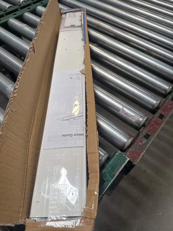 Photo 1 of Motorized Blinds No Drill Automatic Blinds for Windows Cordless Roller Shades Electric Blinds with Remote Control Smart Blinds (White, 20 x 72)
