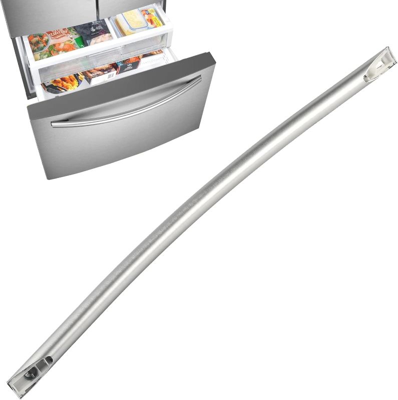 Photo 1 of DA97-20017A Door Handle Compatible with Samsung Freezer Door Handle, Fit for RF24R7201SR RF28T5101SR RF27T5241SR RF28R7351SR RF23R6301SR RF23R6201SR RF23R6201SR RF23R6201SR
